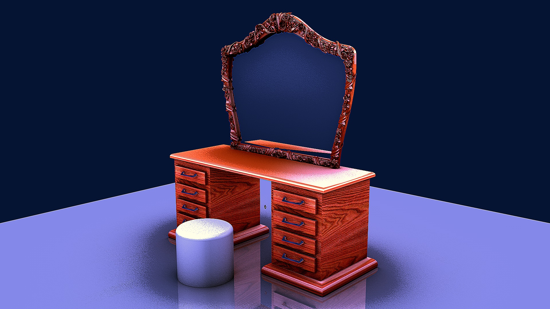 make-up-console-lady-hattori-梳妆台